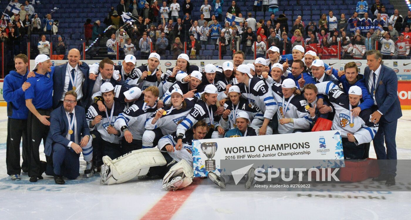 IIHF World U20 Championship. Russia vs. Finland