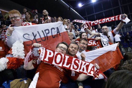 2016 Men's European Volleyball Olympic Qualification Tournament. Serbia vs. Poland