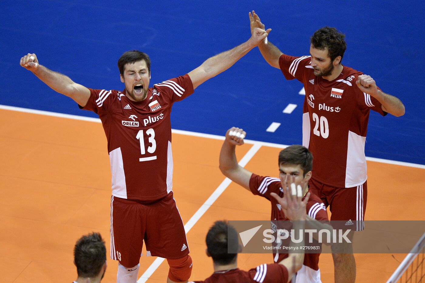 2016 Men's European Volleyball Olympic Qualification Tournament. Serbia vs. Poland