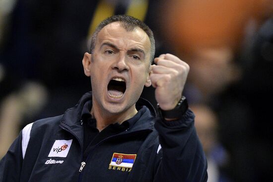 2016 Men's European Volleyball Olympic Qualification Tournament. Serbia vs. Poland