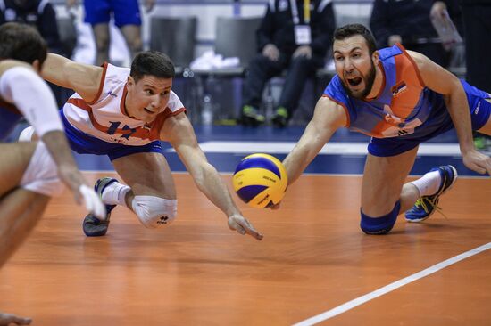 2016 Men's European Volleyball Olympic Qualification Tournament. Serbia vs. Poland