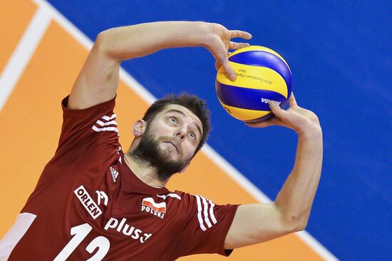 2016 Men's European Volleyball Olympic Qualification Tournament. Serbia vs. Poland