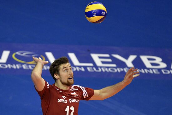 2016 Men's European Volleyball Olympic Qualification Tournament. Serbia vs. Poland