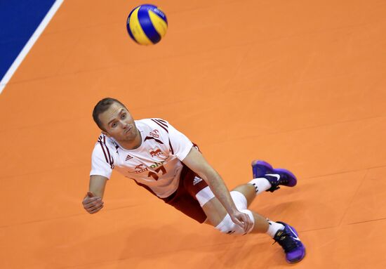 2016 Men's European Volleyball Olympic Qualification Tournament. Serbia vs. Poland