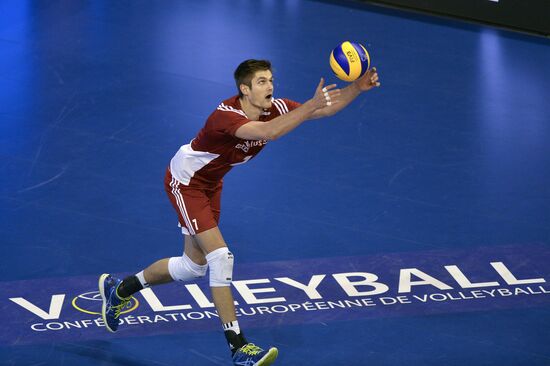 2016 Men's European Volleyball Olympic Qualification Tournament. Serbia vs. Poland