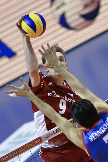 2016 Men's European Volleyball Olympic Qualification Tournament. Serbia vs. Poland