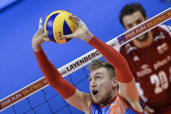 2016 Men's European Volleyball Olympic Qualification Tournament. Serbia vs. Poland