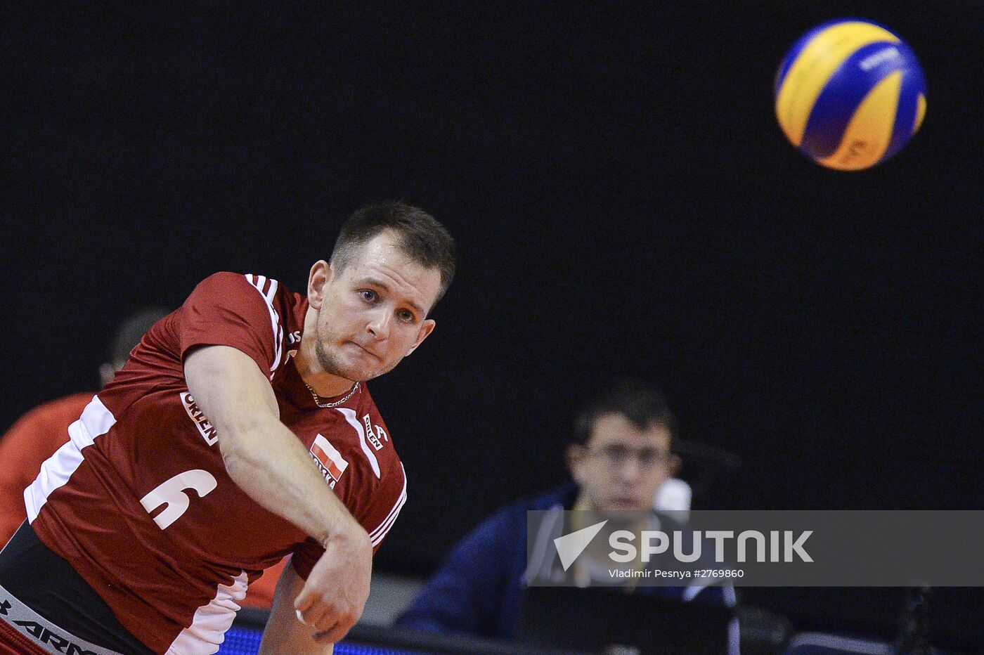 2016 Men's European Volleyball Olympic Qualification Tournament. Serbia vs. Poland