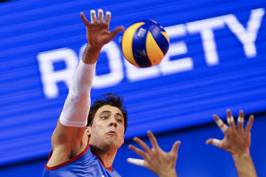 2016 Men's European Volleyball Olympic Qualification Tournament. Serbia vs. Poland