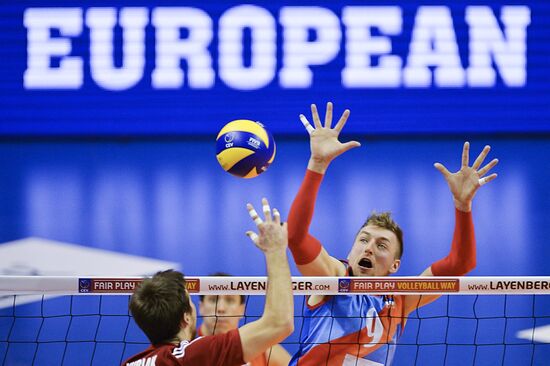 2016 Men's European Volleyball Olympic Qualification Tournament. Serbia vs. Poland