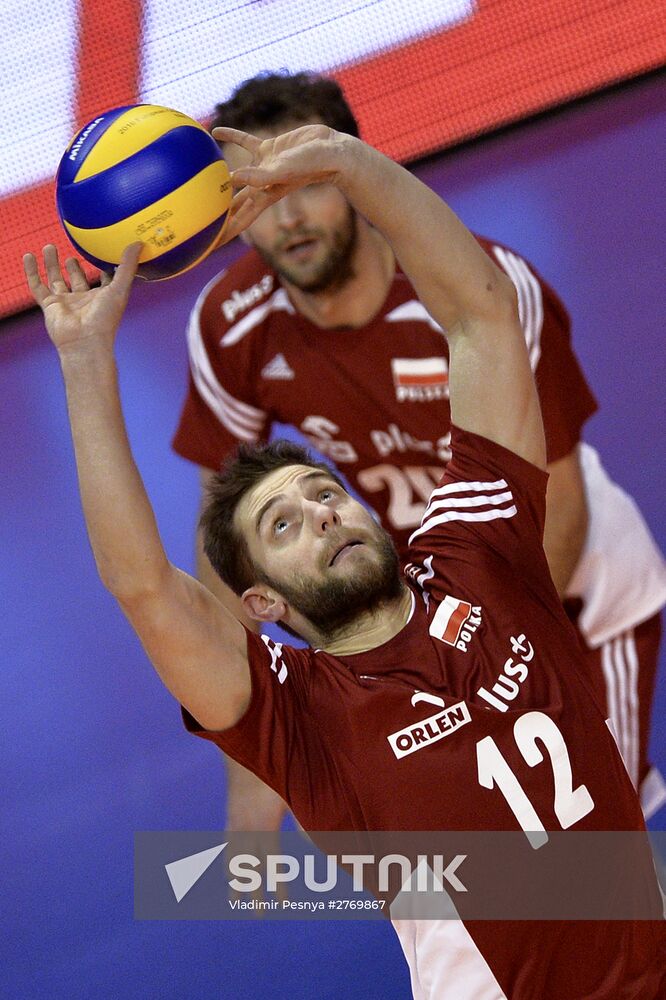 2016 Men's European Volleyball Olympic Qualification Tournament. Serbia vs. Poland