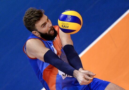 2016 Men's European Volleyball Olympic Qualification Tournament. Serbia vs. Poland