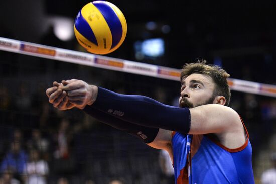 2016 Men's European Volleyball Olympic Qualification Tournament. Serbia vs. Poland