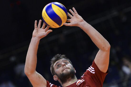 2016 Men's European Volleyball Olympic Qualification Tournament. Serbia vs. Poland
