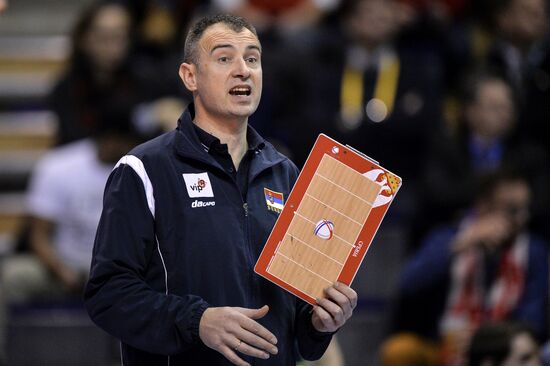 2016 Men's European Volleyball Olympic Qualification Tournament. Serbia vs. Poland