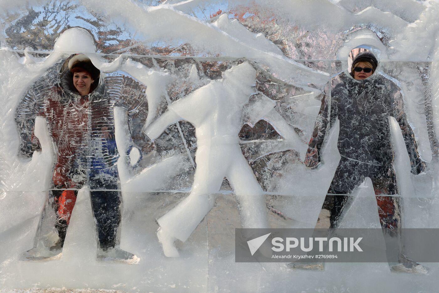 Winter in Russian regions