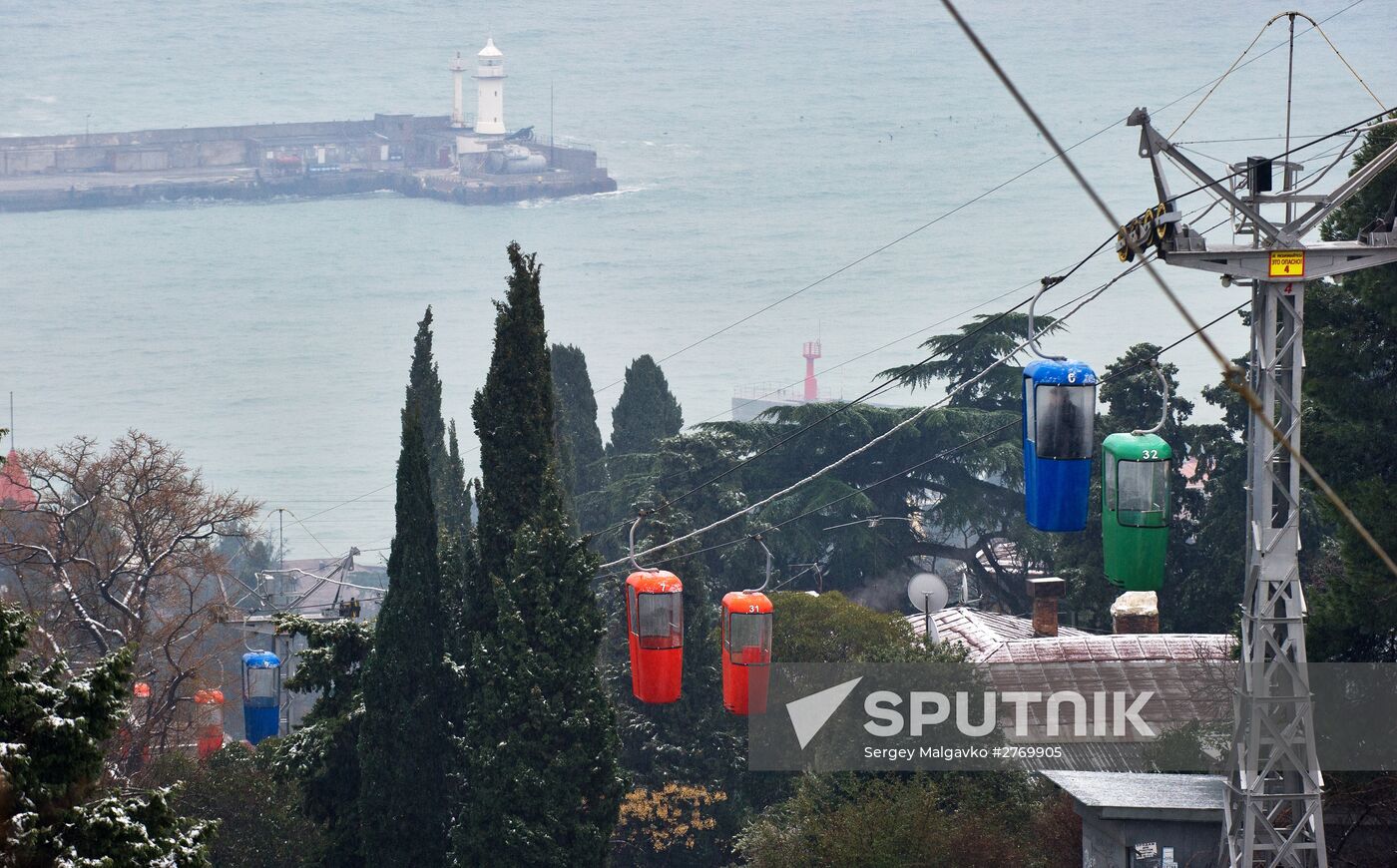 Russian cities. Yalta