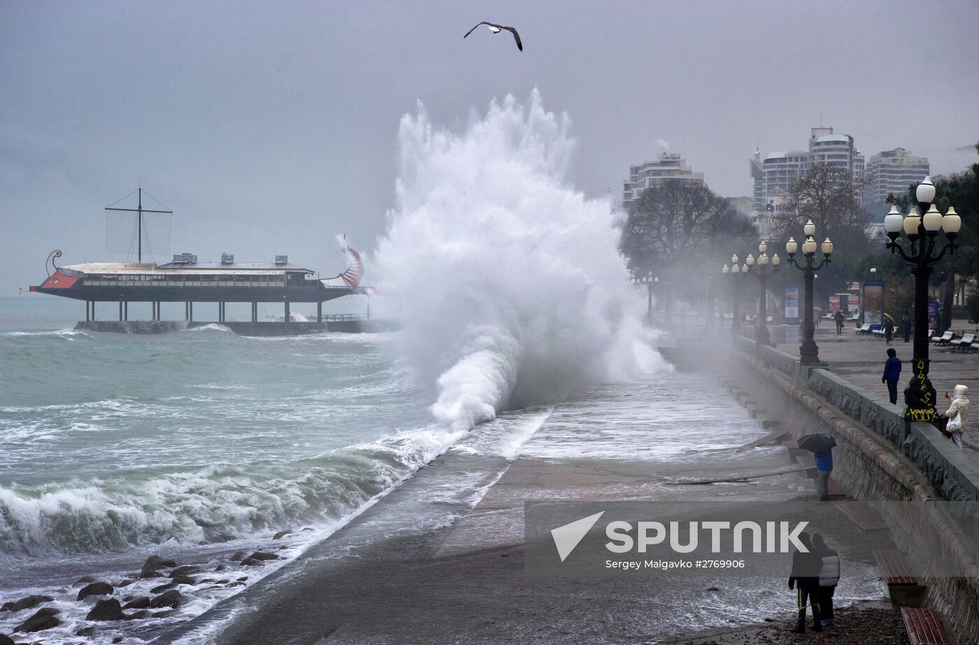 Russian cities. Yalta