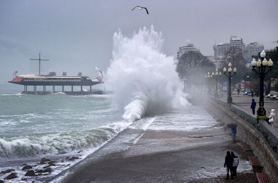 Russian cities. Yalta