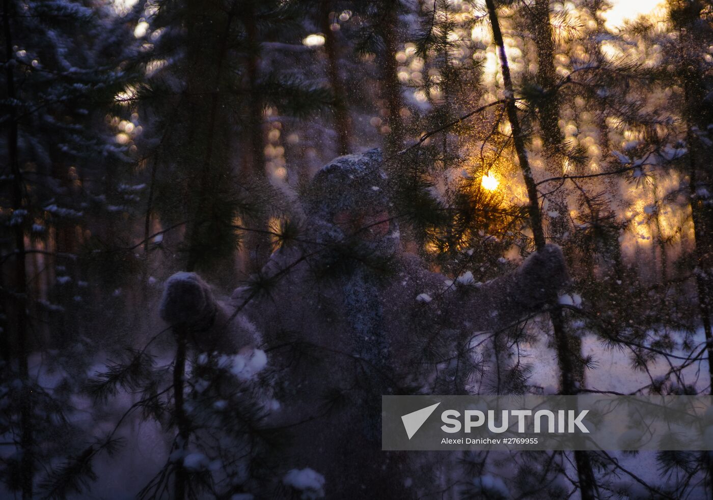 Winter in Russian regions
