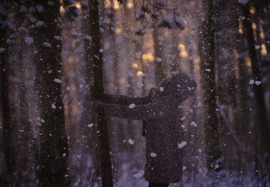 Winter in Russian regions