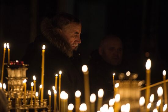 Russia celebrates Orthodox Christmas