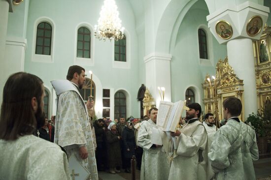 Russia celebrates Orthodox Christmas