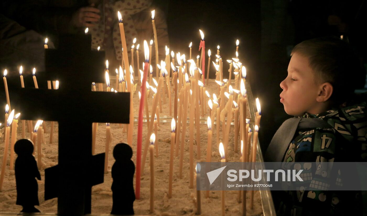 Russia celebrates Orthodox Christmas