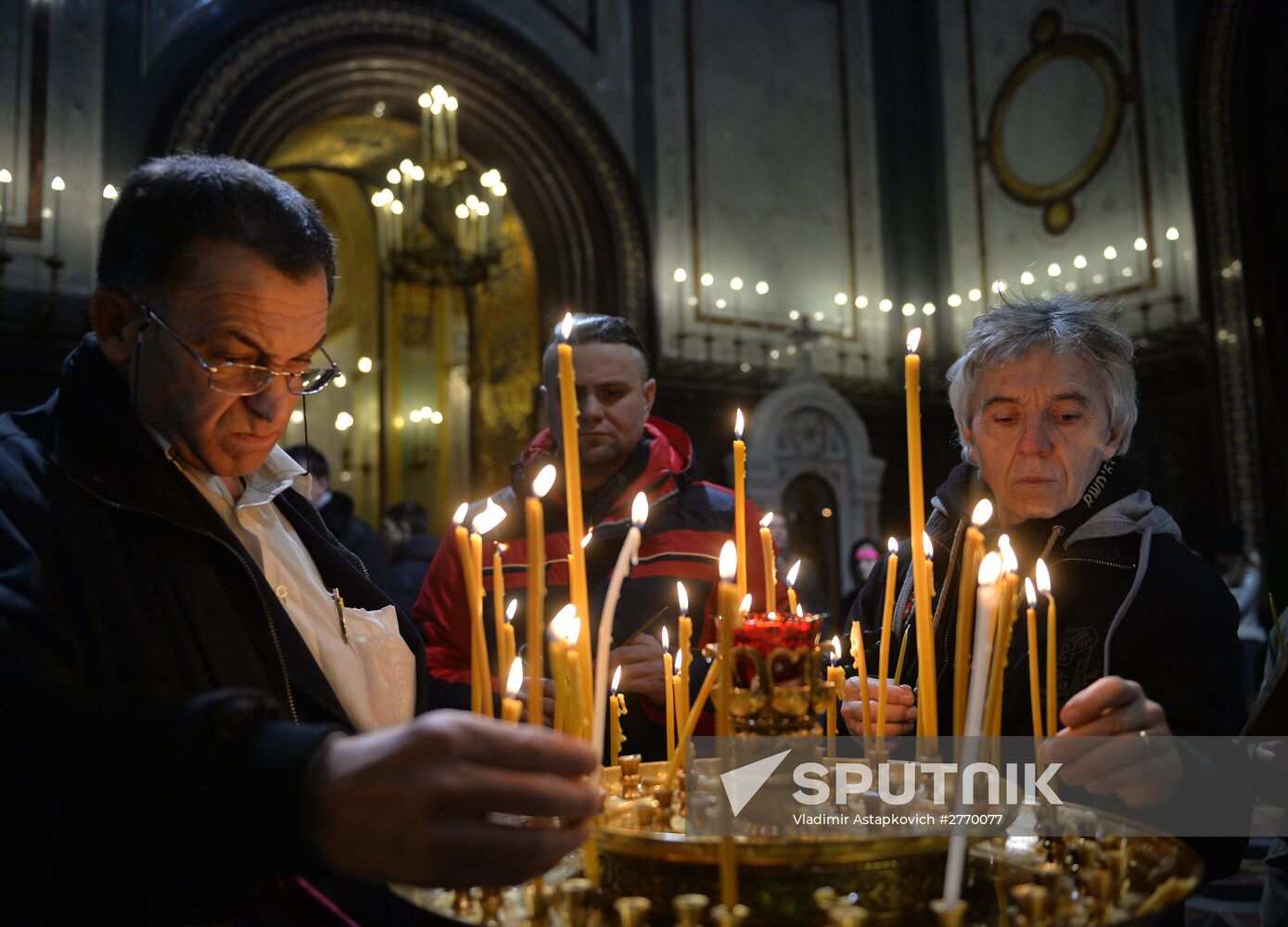 Christmas Liturgy at Christ the Savior Cathedral