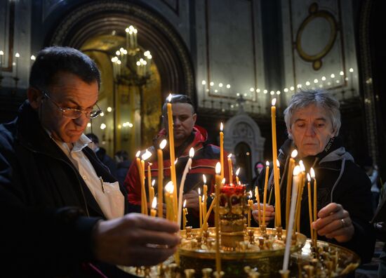 Christmas Liturgy at Christ the Savior Cathedral