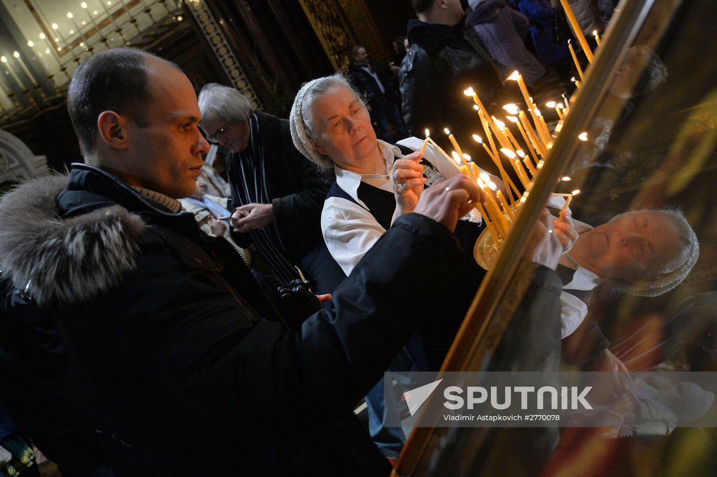 Christmas Liturgy at Christ the Savior Cathedral