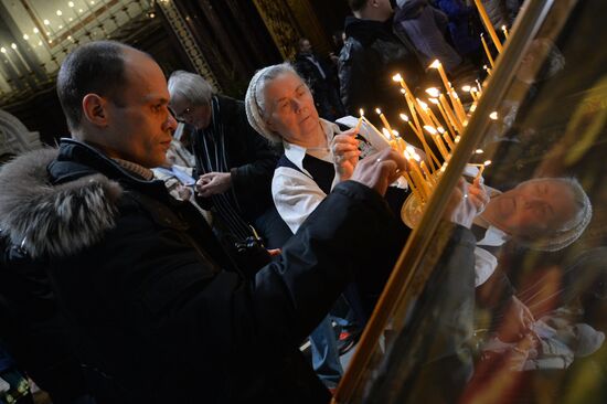 Christmas Liturgy at Christ the Savior Cathedral