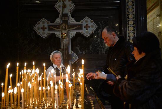 Christmas Liturgy at Christ the Savior Cathedral