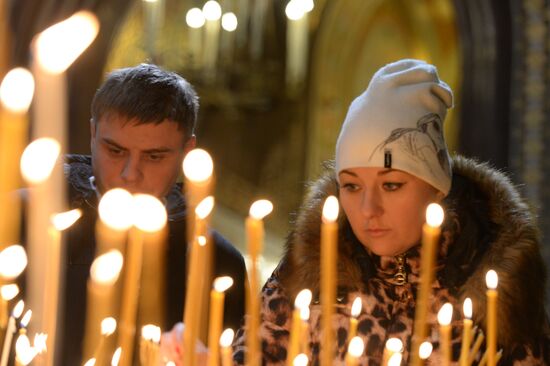 Christmas Liturgy at Christ the Savior Cathedral