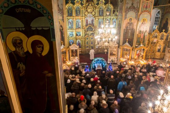 Russia celebrates Orthodox Christmas