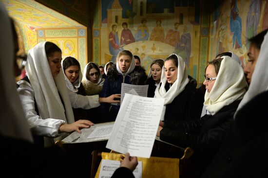 Russia celebrates Orthodox Christmas