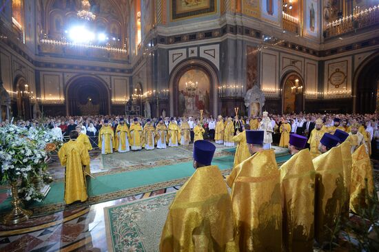 Christmas Liturgy at Christ the Savior Cathedral