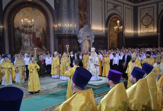 Christmas Liturgy at Christ the Savior Cathedral