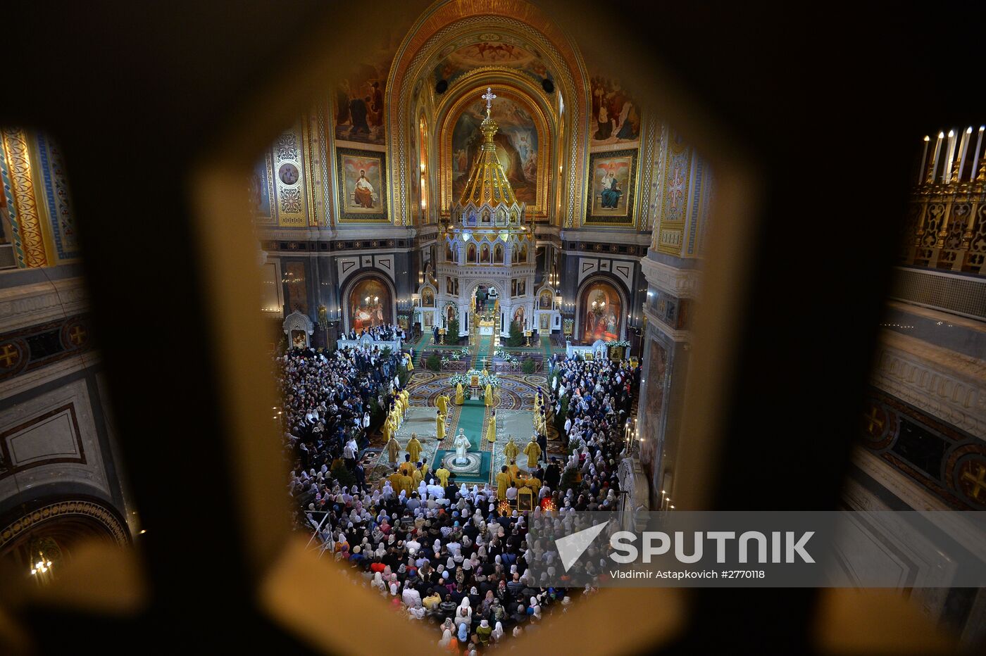 Christmas Liturgy at Christ the Savior Cathedral