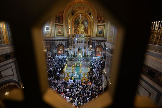 Christmas Liturgy at Christ the Savior Cathedral