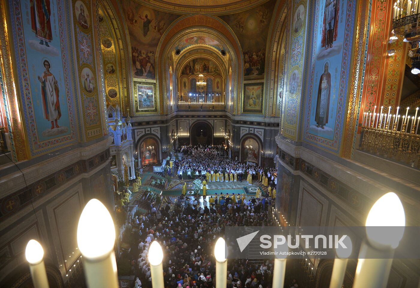 Christmas Liturgy at Christ the Savior Cathedral