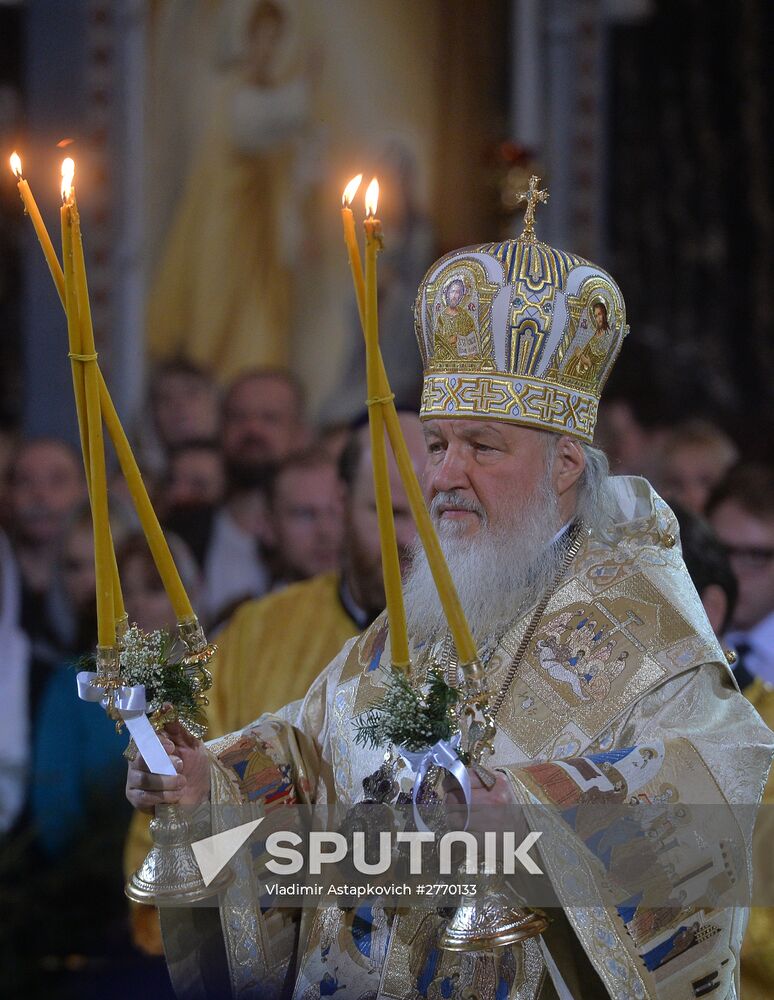 Christmas Liturgy at Christ the Savior Cathedral