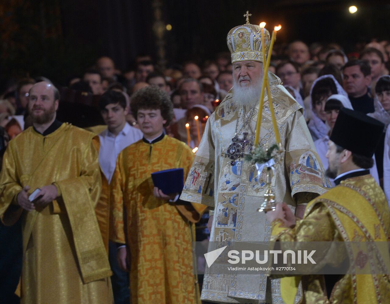 Christmas Liturgy at Christ the Savior Cathedral