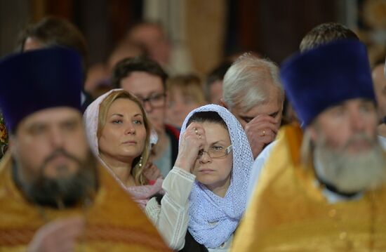 Christmas Liturgy at Christ the Savior Cathedral