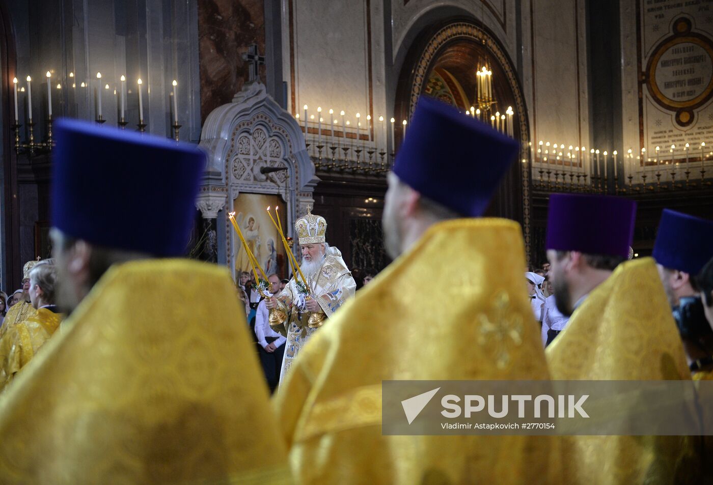 Christmas Liturgy at Christ the Savior Cathedral