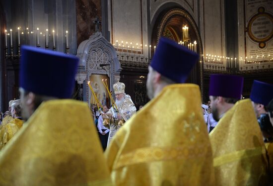 Christmas Liturgy at Christ the Savior Cathedral