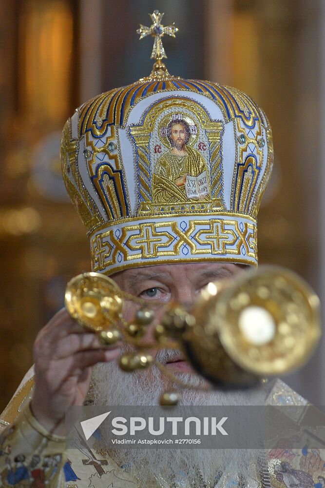 Christmas Liturgy at Christ the Savior Cathedral