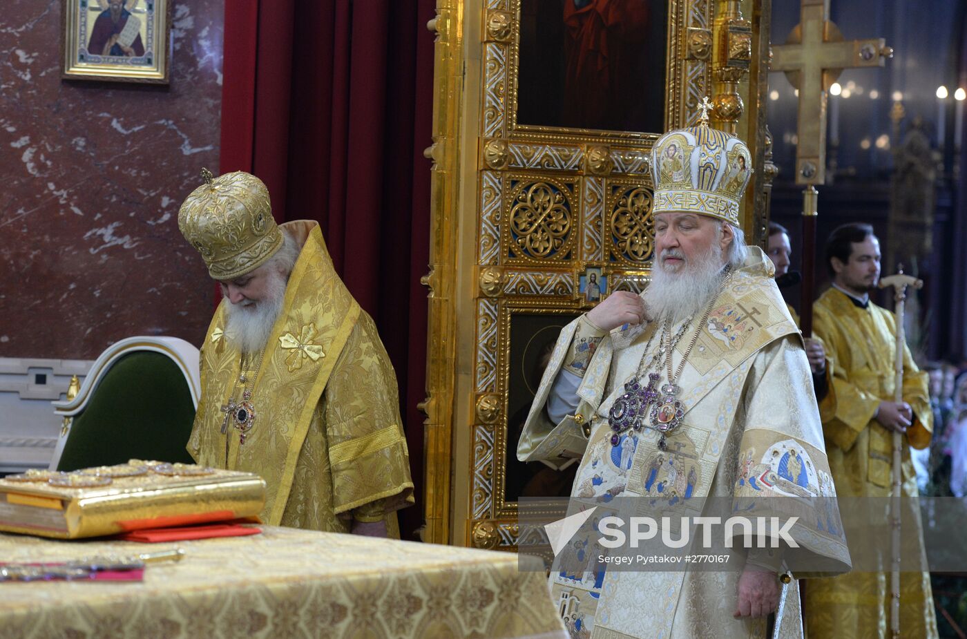 Christmas Liturgy at Christ the Savior Cathedral