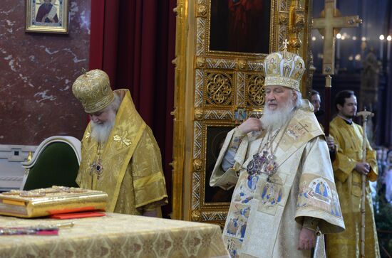 Christmas Liturgy at Christ the Savior Cathedral