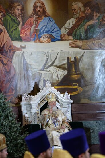 Christmas Liturgy at Christ the Savior Cathedral